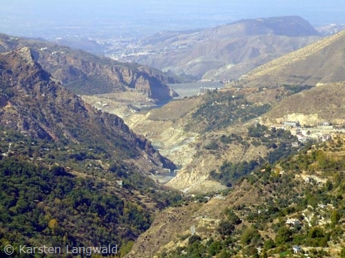 Blick auf den Pantano de Canales